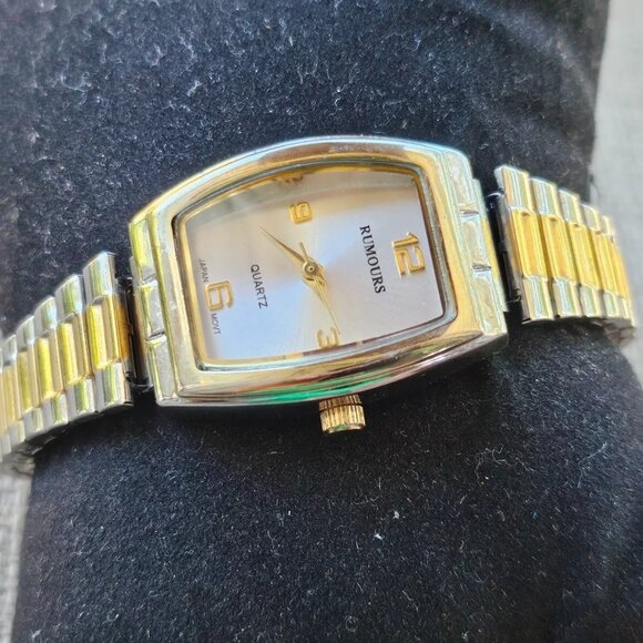Rumours Women Wristwatch Dual Tone Gold/Silver Wrist Watch Quartz Analog Watch - Picture 1 of 10